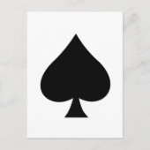 spade briefkaart (Voorkant)