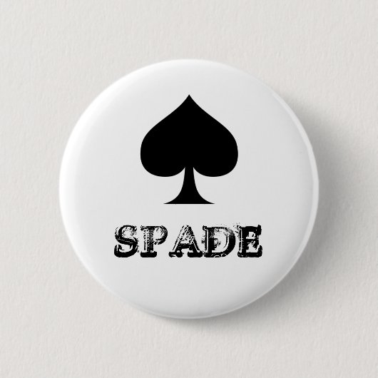 Spade Button (Voorkant)
