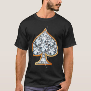 Spade Diamond Bling T-Shirt