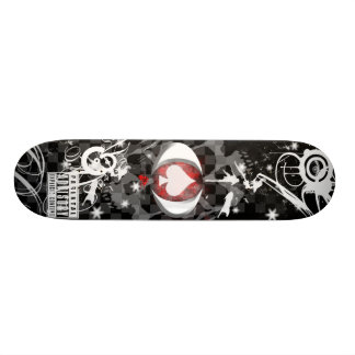 Spade en Skulls Skateboard