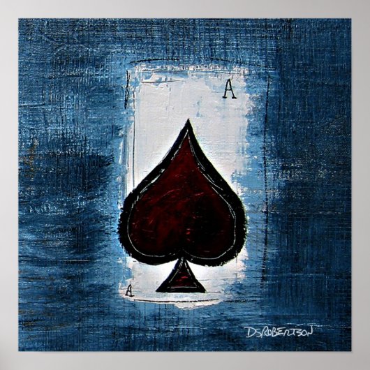 Spade Man Cave Art Poster (Voorkant)