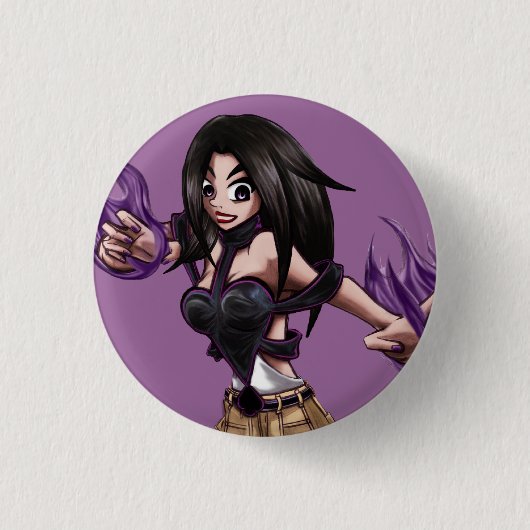 SPADE Mini Button (roze) (Voorkant)