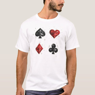 Spades Hearts Diamonds Clubs T-shirt