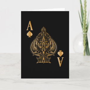 Spades Poker Ace Casino Kaart