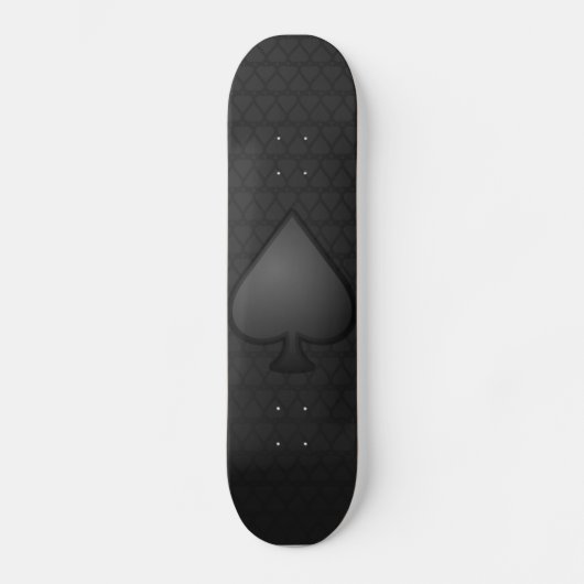 Spades Symbol Skateboard (Voorkant)