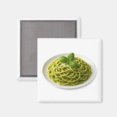 Spaghetti al Pesto Magnet (Recto/Verso)