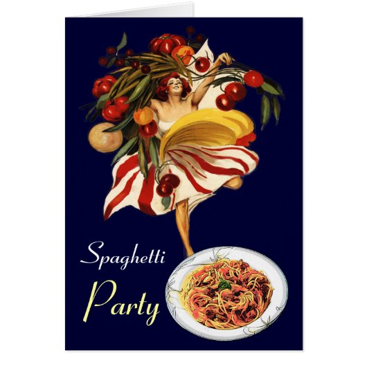 SPAGHETTI ARTIJ DANCE, ITALIAANSE KITCHEN EN TOMAT (Voorkant)