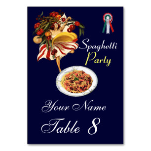 SPAGHETTI ARTIJ DANCE, ITALIAANSE KITCHEN EN TOMAT KAART