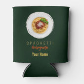 Spaghetti bolognese pasta nodele gourmet chef blikjeskoeler (Voorkant)