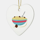 Spaghetti Bowl Keramisch Ornament (Links)