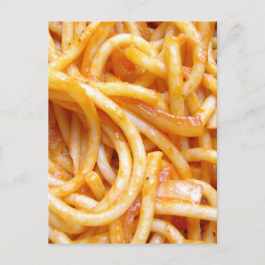 Spaghetti Briefkaart (Voorkant)