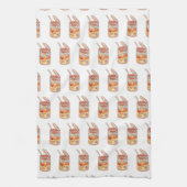 Spaghetti Can Retro poster Theedoek (Verticaal)