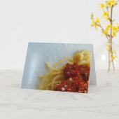 Spaghetti! Carte pour notes, Brad Hines Photograph (Fleur jaune)