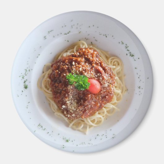 Spaghetti Diner Plaque Réfrigérateur Aimant (Devant)