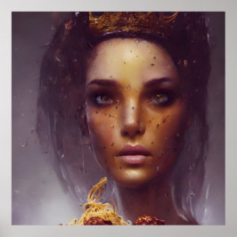 Spaghetti en Meatballen Goddess Poster
