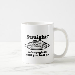 Spaghetti is homo koffiemok