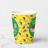 Spaghetti Kids Verjaardagsfeest Gehaktballen Papieren Bekers (Links)