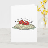 spaghetti - kogels kaart (Gele Bloem)