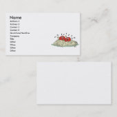 spaghetti - kogels visitekaartje (Voorkant / Achterkant)