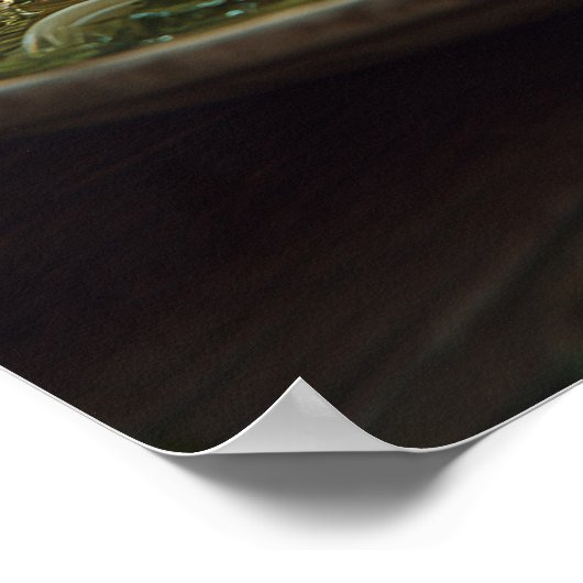 Spaghetti met Broccoli Rabe Poster (Hoek)