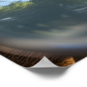 Spaghetti met romige spinazie saus poster (Hoek)