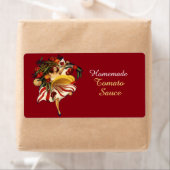 SPAGHETTI PARTY DANCE, ITALIAN KITCHEN TOMATO SAUC ETIKET (Insitu)