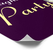 SPAGHETTI PARTY DANS,ITALIAANSE KEUKEN EN TOMATEN POSTER (Hoek)