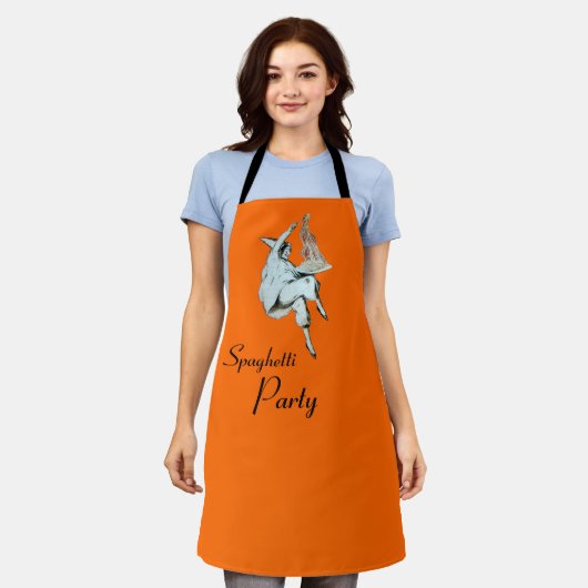 SPAGHETTI PARTY, ITALIAANSE KEUKEN, RESTAURANT Sin Schort (Gedragen)
