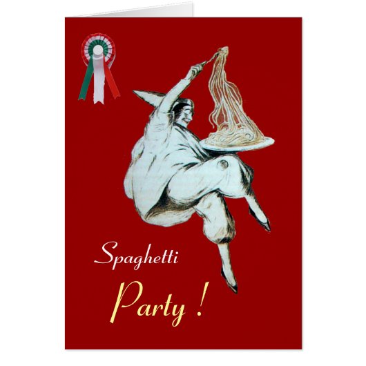 SPAGHETTI PARTY ITALIAN KITCHEN, RESTAURANT rouge (Devant)