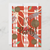 Spaghetti Pasta Italiaans keukengerei Kaart (Voorkant)