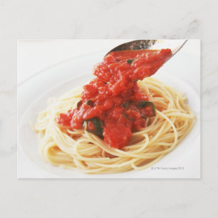 Spaghetti Pomodoro Briefkaart