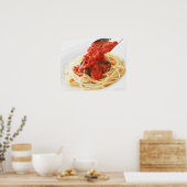 Spaghetti Pomodoro Poster (Keuken)