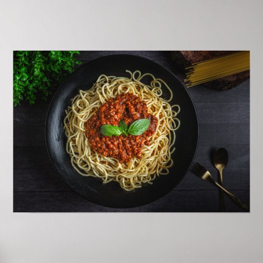 Spaghetti Poster (Voorkant)