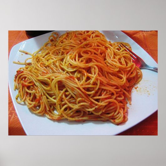 Spaghetti Poster (Devant)
