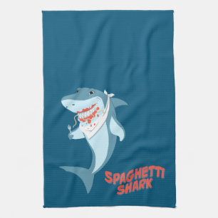 Spaghetti Shark Theedoek