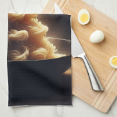 Spaghetti Wonderland Theedoek (Quarter Fold)