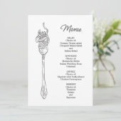 Spaghettidiner Menu (Staand voorkant)