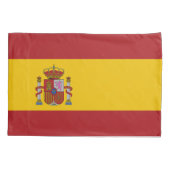 Spain Flag Kussensloop (Achterkant)