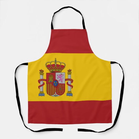 Spain Flag Schort (Voorkant)