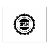 SPAIN Letter Printed Packaging Document Labeling  Rubberstempel (Afrduk)