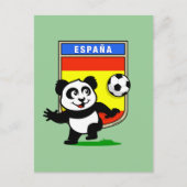 Spain Panda Briefkaart (Voorkant)
