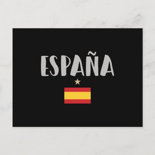 Spain Soccer FC Briefkaart (Voorkant)