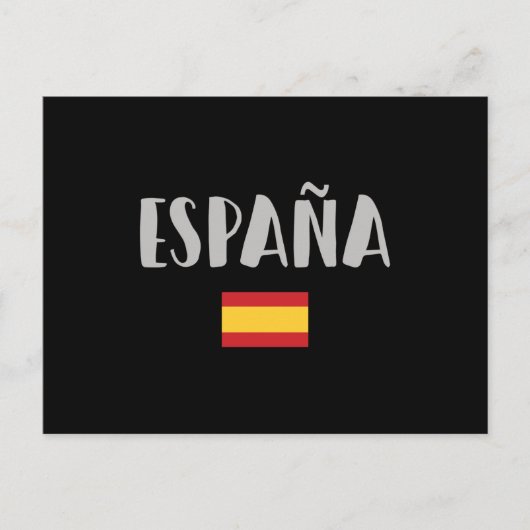 Spain Soccer FC Briefkaart (Voorkant)