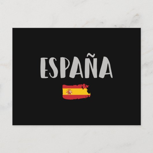 Spain Soccer FC Briefkaart (Voorkant)