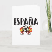 Spain Soccer FC Kaart (Voorkant)