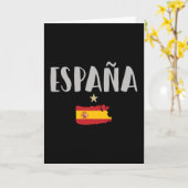 Spain Soccer FC Kaart (Gele Bloem)