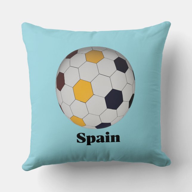 Spain soccer kussen (Achterkant)