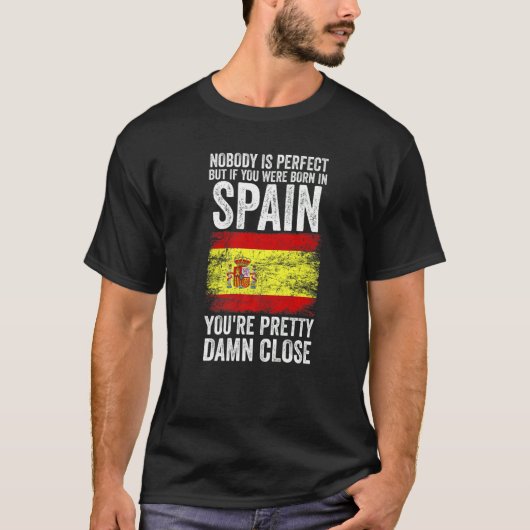 Spain Spanish Flag T-shirt (Voorkant)