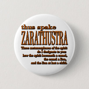 Spake Zarathustra Ronde Button 5,7 Cm