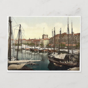 Spalato, Diocletiaans paleis, Dalmatia, Austro-Hun Briefkaart